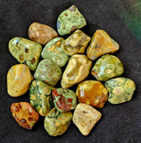 Orbicular Ocean Jasper Crystal Tumble 🪸💚🤩🌊