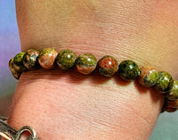 Unakite Crystal Bracelet