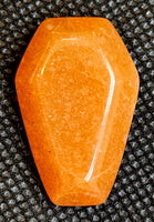 Orange Aventurine Crystal Coffin