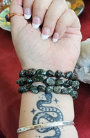 Seraphinite Tumbled Bracelet