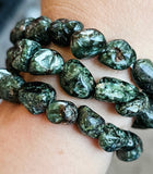 Seraphinite Tumbled Bracelet