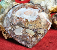 JUMBO Ocean Jasper Puffy Heart ❤️