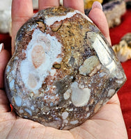 JUMBO Ocean Jasper Puffy Heart ❤️