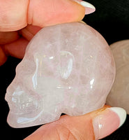 Rose Quartz Crystal Skull 💀🌹