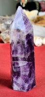 LG. Purple Banded Fluorite Tower 💜