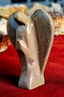 Soapstone Crystal Angel