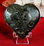 Brecciated Green Jasper Heart 💚