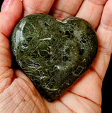 Brecciated Green Jasper Heart 💚