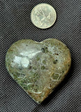 Brecciated Green Jasper Heart 💚