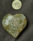 Brecciated Green Jasper Heart 💚