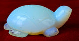 Opalite Crystal Turtle Carving