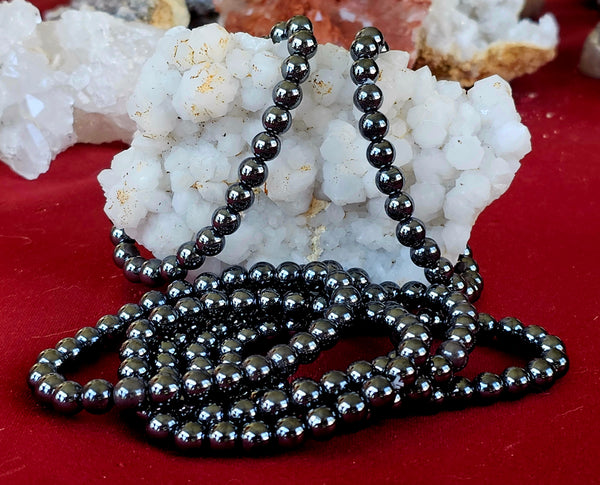 Hematite Crystal Bracelet 🖤🩶