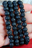 Lava Rock Crystal Bracelet 🖤🌋