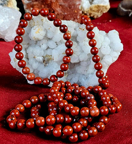 Red Jasper Crystal Bracelet ♥️🍒