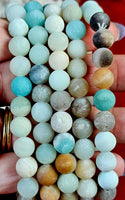 Matte Finish Caribbean Calcite Bracelet