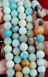 Matte Finish Caribbean Calcite Bracelet