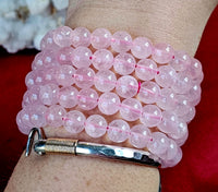 Rose Quartz Crystal Bracelet