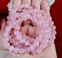 Rose Quartz Crystal Bracelet