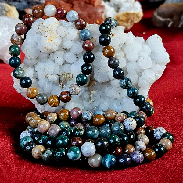 Ocean Jasper Crystal Bracelet