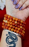 Orange Aventurine Crystal Bracelet 🧡