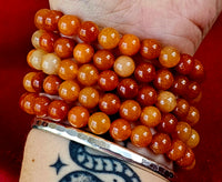 Orange Aventurine Crystal Bracelet 🧡