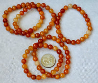 Orange Aventurine Crystal Bracelet 🧡