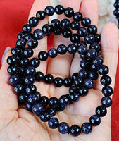 Blue Goldstone Crystal Bracelet 🔵💙