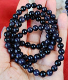 Blue Goldstone Crystal Bracelet 🔵💙