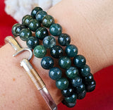 Moss Agate Crystal Bracelet