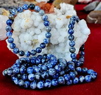 Blue Spotted Jasper Crystal Bracelet