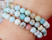 Polished Caribbean Calcite Crystal Bracelet