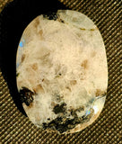 Rainbow Moonstone Palm Stone