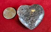 Ocean Jasper Puffy Heart