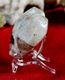 Rainbow Moonstone Crystal Puffy Heart