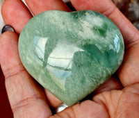 Jade Crystal Puffy Heart ❤️