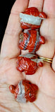 Red Jasper Mini Turtle Carving 🐢♥️