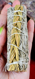 Braided Sweetgrass & White Sage Smudge Stick