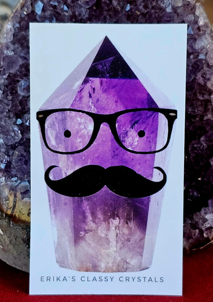 LG. Mr. Amethyst Sticker