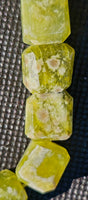 Yellow Serpentine Chonky Crystal Bracelet 💛💚💛