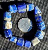 Lapis Lazuli Chonky Crystal Bracelet 🩵⚜️💙