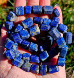 Lapis Lazuli Chonky Crystal Bracelet 🩵⚜️💙