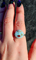 'Moon Dream' Indigenous Made Adjustable Silver Ring