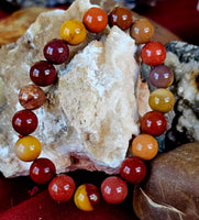 Mookaite Jasper Crystal Bracelet 💛📿❤️