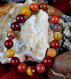 Mookaite Jasper Crystal Bracelet 💛📿❤️