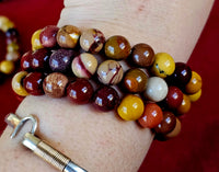 Mookaite Jasper Crystal Bracelet 💛📿❤️