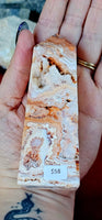 Mexican Lace Agate Obelisk Crystal Tower 🗼💗✨