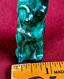 Malachite Cat Carving 🐈💚🐾