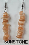 Sunstone Crystal Dangle Earrings ✨