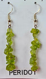 Peridot Crystal Dangle Earrings 💚