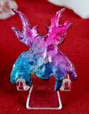 Rainbow Titanium Bismuth Spider Carving 🕸️ 🕷️ 🌈✨